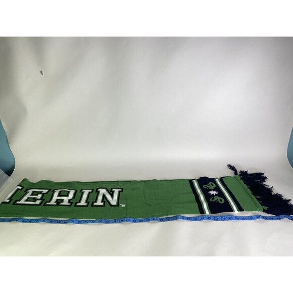 Harry Potter Slytherin Winter Scarf Knit with Tassels Adult Unisex NEW - Picture 5 of 6